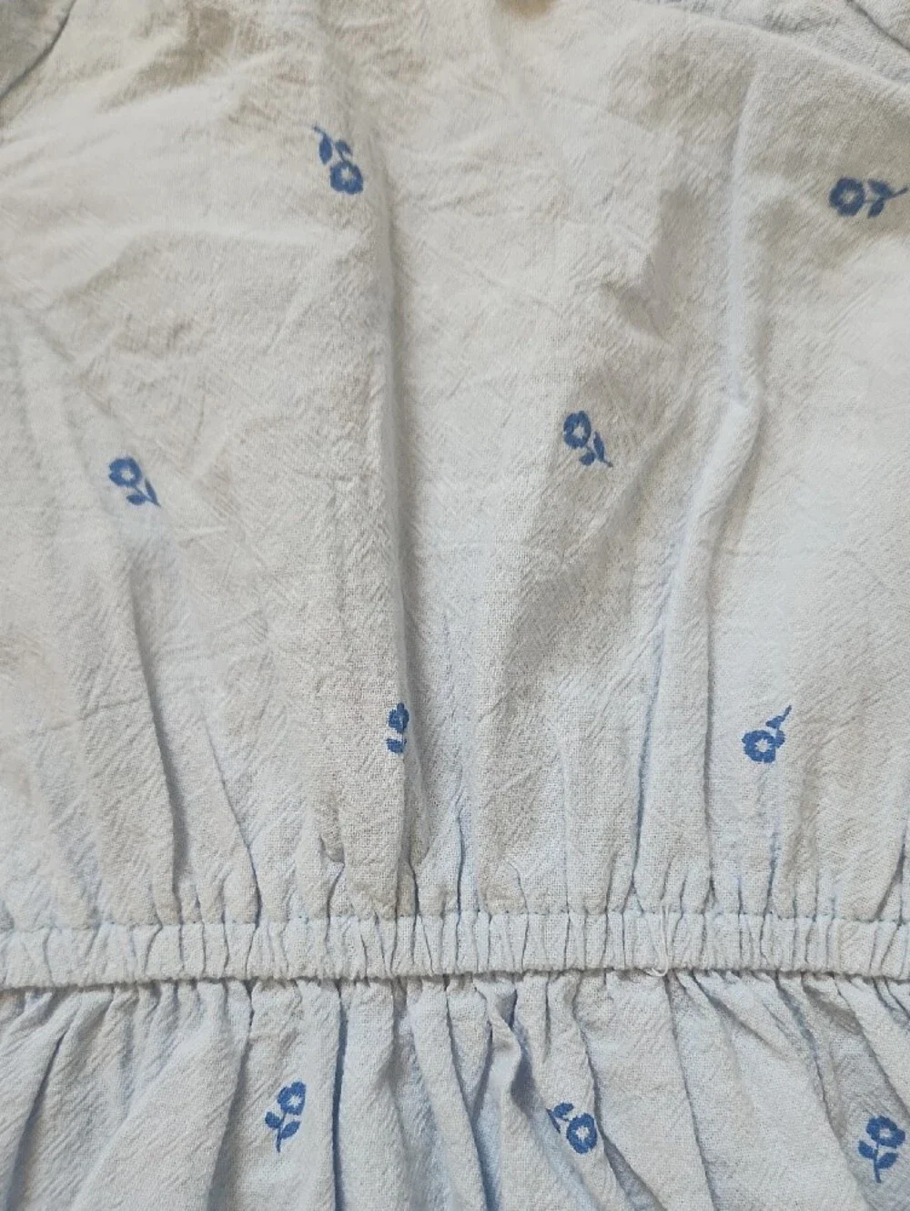 Cotton On Light Blue Floral-Print Girls' Sundress